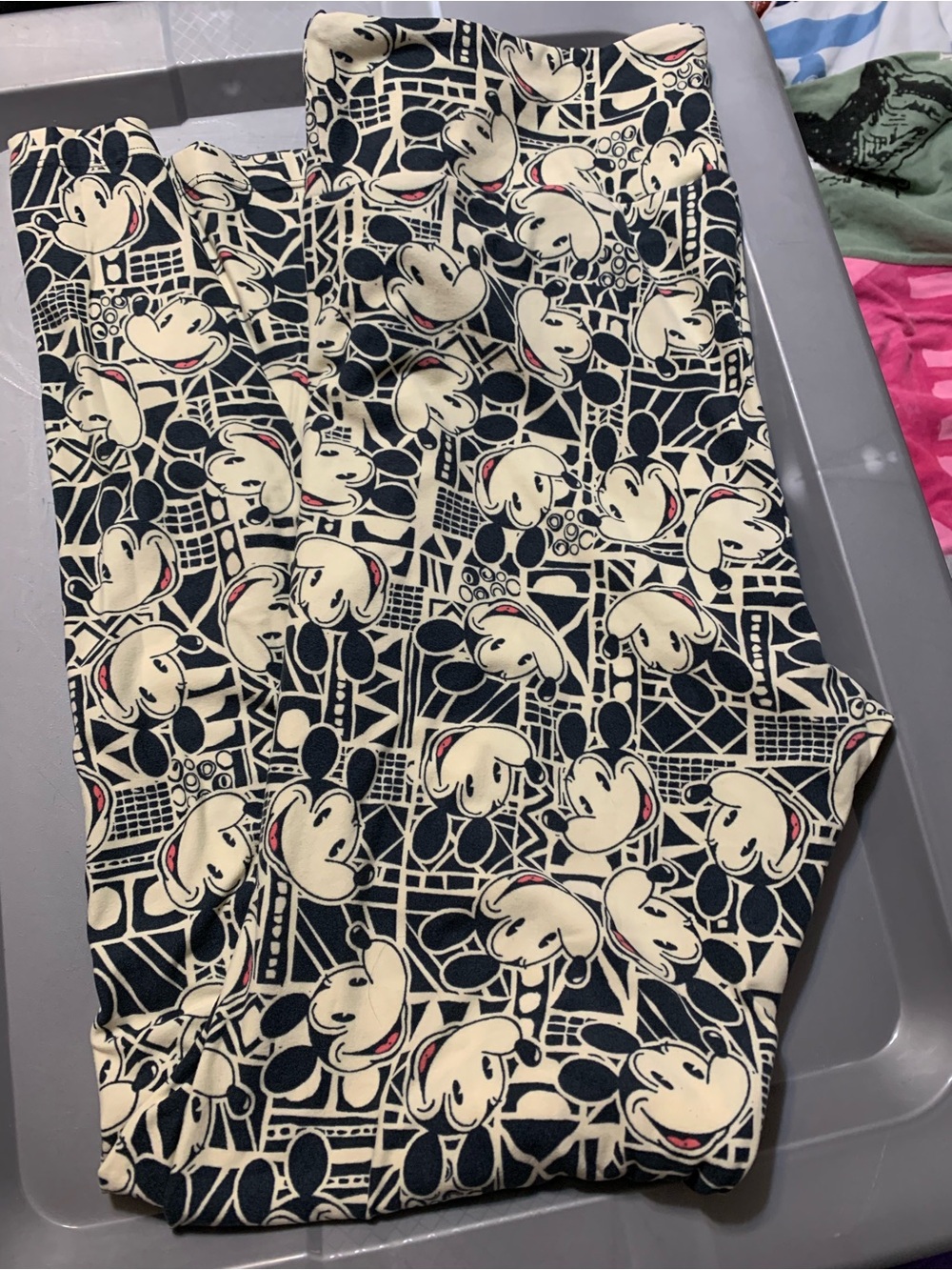 Mickey Mouse head leggings